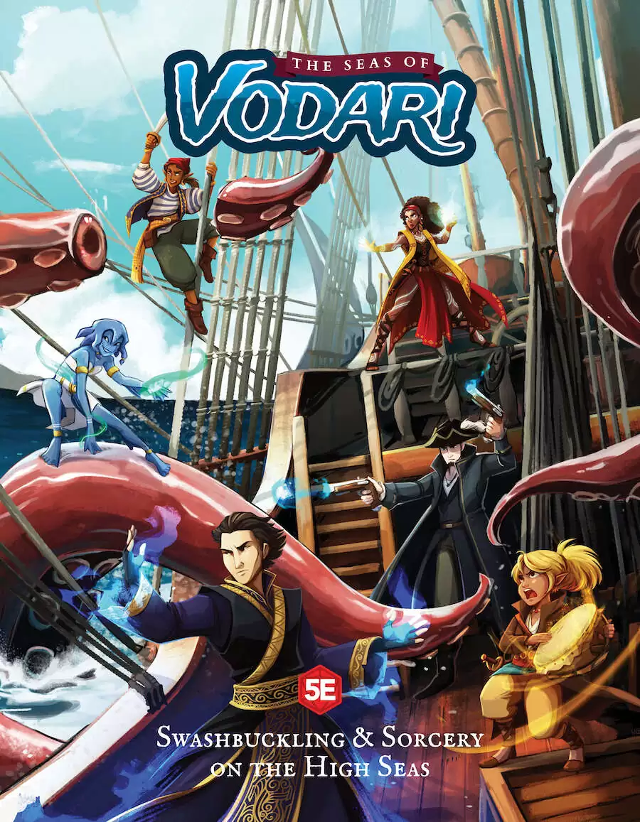 洋書 Reserved for water boy D&D 29-Book Set The Seas of Vodari (5E): Swashbuckling & Sorcery on the High Seas
