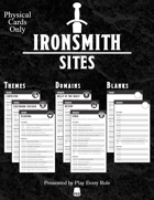 Ironsmith: Sites (Physical Cards Only)