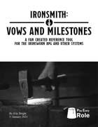 Ironsmith: Vows and Milestones