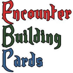 Encounter Building Cards