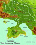 Codex of Aihrde Lands of Ursal Map
