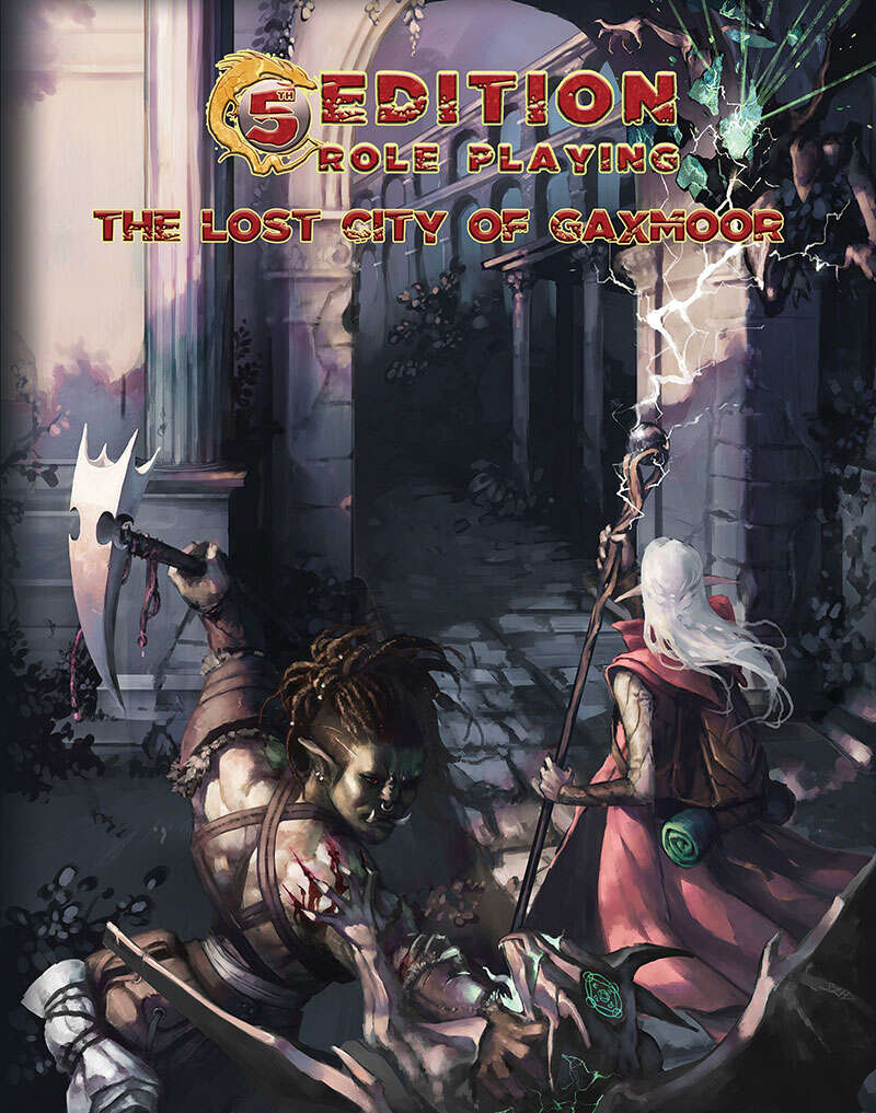 5th Edition -- Lost City of Gaxmoor - Troll Lord Games | 5th Edition |  DriveThruRPG