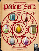 Fantasy Art - Potions Set 2