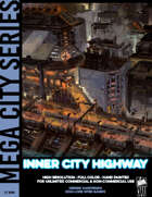 Cyberpunk Art - Inner City Highway