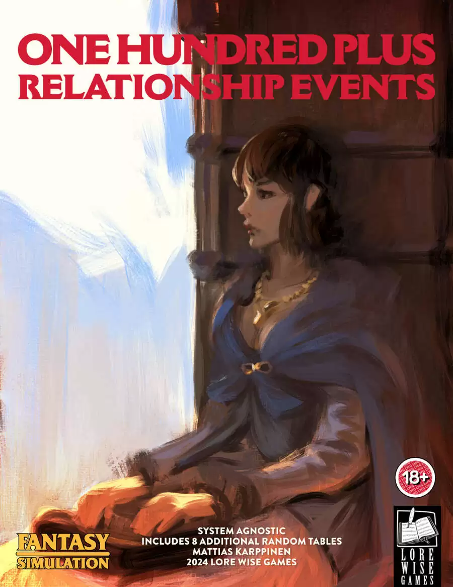 1d100 Plus Relationship Events