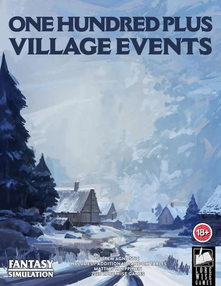 1d100 Plus Village Events