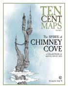 Ten Cent Maps - The Spires of Chimney Cove