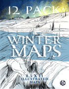 12 Pack Winter Maps