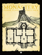 Monastery Floor Plans 3-Pack