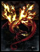 THC Stock Art: Flame Cursed Dragon