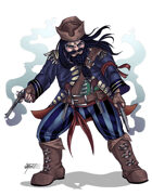 THC Stock Art: Flintlock Pirate (.png)