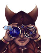 THC Stock Art: Dwarven Tinkerer Magic Binoculars