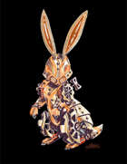 THC Stock Art: Clockwork Bunny