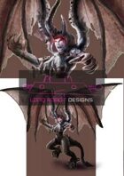 Angry Female Gargoyle  - High Quality RPG Stock Art