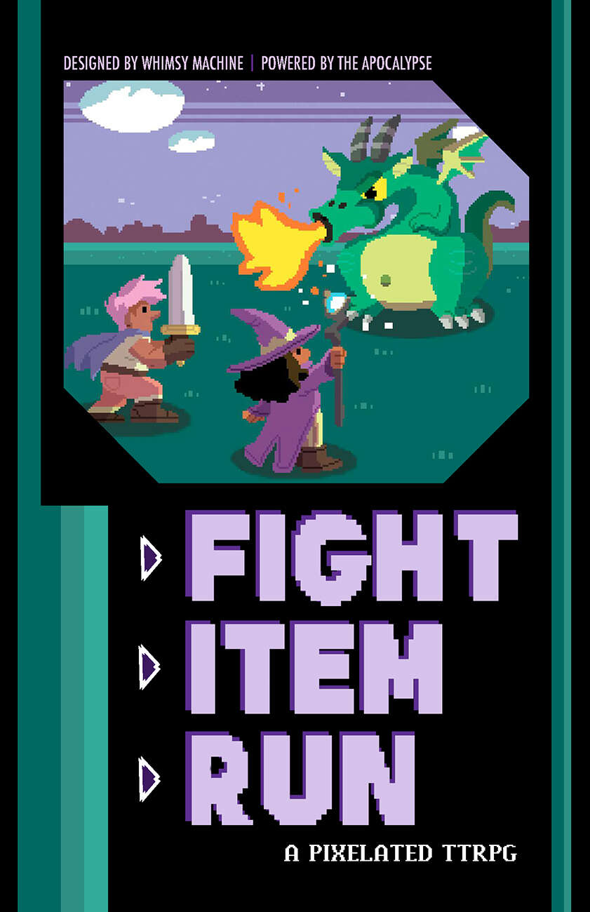 Fight Item Run - Whimsy Machine Games | DriveThruRPG