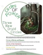 Circles of Power: Three New Druid Circles [5E]