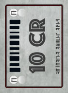 Tabletop Money 10 Credit Deck (40 Cards)