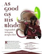 EN5ider #29 - As Good As His Blade: A Dozen New Weapon Properties