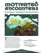 EN5ider #46 - Motivated Encounters: Spicing Up Random Encounters