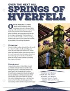 EN5ider #52 - Over the Next Hill: Springs of Hverfell