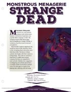 EN5ider #86 - Monstrous Menagerie: Strange Dead