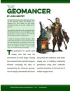 [5E] A Touch More Class Exclusive Preview: The Geomancer