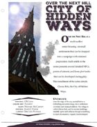 EN5ider #112 - Over the Next Hill: City of Hidden Ways