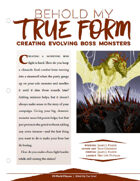 EN5ider #182 - Behold My True Form: Creating Evolving Boss Monsters