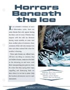 EN5ider #199 - Horrors Beneath the Ice