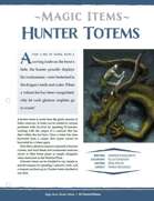 EN5ider #311 - Magic Items: Hunter Totems