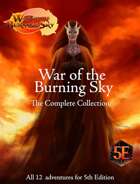 War of the Burning Sky 5E Complete Softcover Collection [BUNDLE]