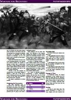 Warfare for Beginners (Pathfinder RPG)