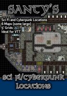 Near Future & Cyberpunk Map Set