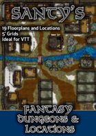Santy's Fantasy Map Pack - Dungeons and Locations