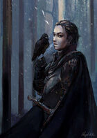 Vagelio Kaliva - Stock Illustration - Knight of the Raven