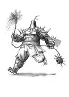 Character stock sketch series: Warforged monk