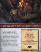 Dark Deeds in Last Hope (Starting)