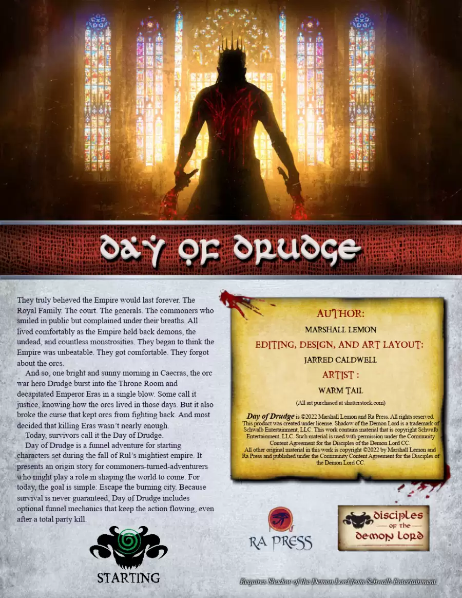 Day of Drudge