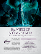 Haunting of Beggar's Creek