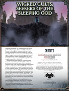 Wicked Cults: Seekers of the Sleeping God