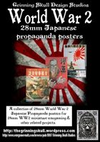 World War 2 28mm Japanese Propaganda posters