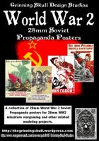 World War 2 28mm Soviet Propaganda posters