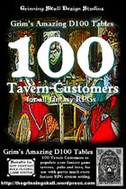100 Tavern Customers for all Fantasy RPGs