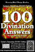 100 Divination Answers for all fantasy RPGs