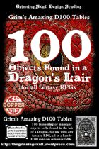 100 Objects Found in a Dragon's Lair for all fantasy RPGs