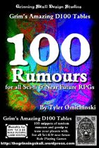 100 Rumours for all Sci-fi and Near future RPGs