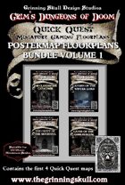 Quick Quest Postermap Floorplans Vol 1 [BUNDLE]