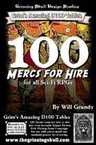 100 Mercs for Hire for all Sci-fi RPGs