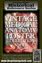 Grinning Skull's Historical Reference Series: Vintage Medical Anatomy Poster Collection Vol 1.