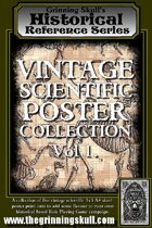 Grinning Skull's Historical Reference Series: Vintage Scientific Poster Collection Vol 1.